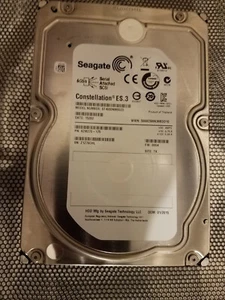 Seagate ST4000NM0023 4TB PN 9ZM270-175 FW 0004 SAS 3.5" HD DC 15282 TK Z1Z - Picture 1 of 3