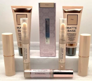 8 Stück Makeup Revolution Foundation/Concealer Set!! Nagelneu!!!💋 - Bild 1 von 5