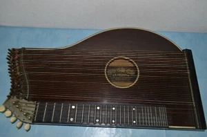 Ältere Zither mit Koffer - F. X. Lechner - Dachbodenfund - Bild 1 von 5