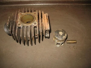 1978 LB50 CYLINDER + PISTON 40MM YAMAHA CHAPPY LB 50 1978-1980 439-11311-00-00 - Bild 1 von 12