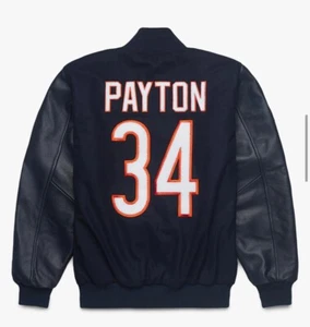Homage Exclusive Starter Chicago Bears Walter Payton Jacket - Size Large NWT - Picture 1 of 3