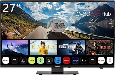 Reflexion LDDX27iBT-B Smart LED-TV mit Triple Tuner DVB-S2/C/T2 HD, DVD, 12/230V - Bild 1 von 4