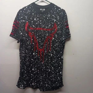 Switch Remarkable Spray Paint Splatter Chicago Bulls Tee Shirt Unisex Large - Picture 1 of 6