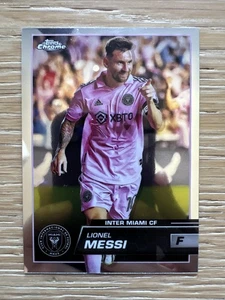 2023 Topps Chrome MLS LIONEL MESSI INTER MIAMI CF - Picture 1 of 2