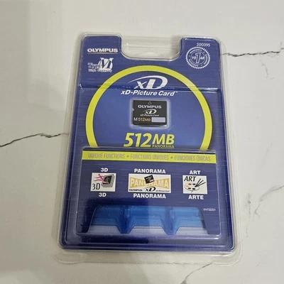 Olympus xD-Picture Card 512Mb M Camera Photo Memory Card Fujifilm Type M - Image 1 of 3