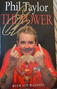 Phil The Power Taylor **HAND SIGNED** Hardback Book ~ AUTOGRAPHED ~ Darts - Picture 1 of 1