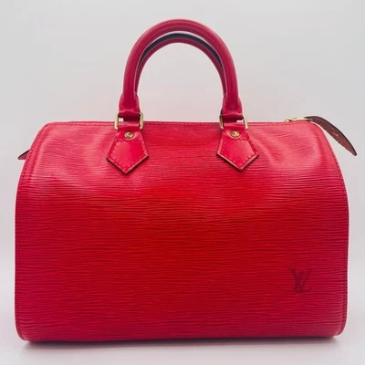 Louis Vuitton Epi Speedy 25 Red Handbag M43017 - Image 1 of 4