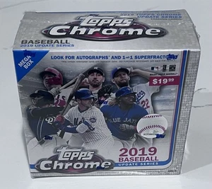 2019 Topps Chrome Update Serie MLB Baseball Mega Box kostenloser Versand versiegelt neu - Bild 1 von 3