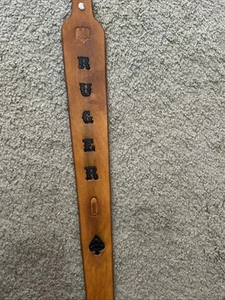 “Ruger” Custom Leather Rife Sling Hand Tooled And Made in the USA 🇺🇸 - Picture 1 of 9