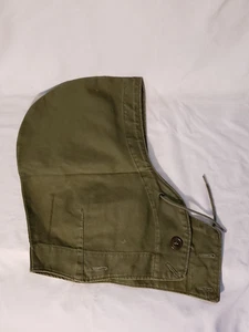 Vtg USGI WWII M1943 OD Field Jacket Hood WW2 Green - Picture 1 of 3
