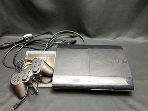 PlayStation 3 PS3 Super Slim 12GB Console Bundle Controller Tested with Fallout - Picture 1 of 14