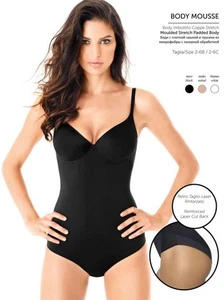 Body imbottito in microfibra Lormar art. Mousse - Picture 1 of 5