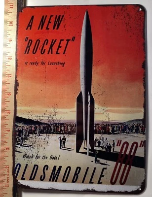 1951 OLDSMOBILE ROCKET 88 Car Auto Repro Vintage METAL SIGN 10 X 7” - Image 1 of 3