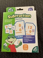 New Leap Frog Subtraction Flash Cards B30