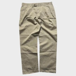 Tommy Hilfiger Chino Pants Men's Baggy Relaxed Straight Trousers Vintage 40x34 - Picture 1 of 5