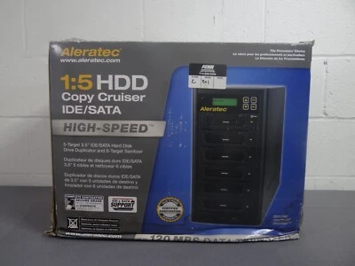 Aleratec 1:5 HDD Copy Cruiser IDE/SATA High-Speed Duplicator & Diagnostics - Image 1 of 4