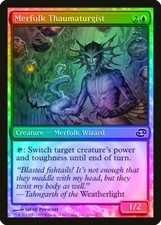 Merfolk Thaumaturgist FOIL Planar Chaos NM Blue Common MAGIC MTG CARD ABUGames