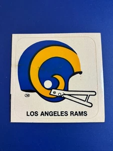 🏈 1978 Kellogg's Football Team Helmet Sticker #13 Los Angeles Rams 🏈 - Picture 1 of 3