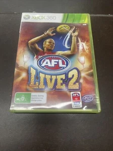 AFL Live 2: Xbox 360 Football Game PAL Complete w/ Manual Booklet - Picture 1 of 3