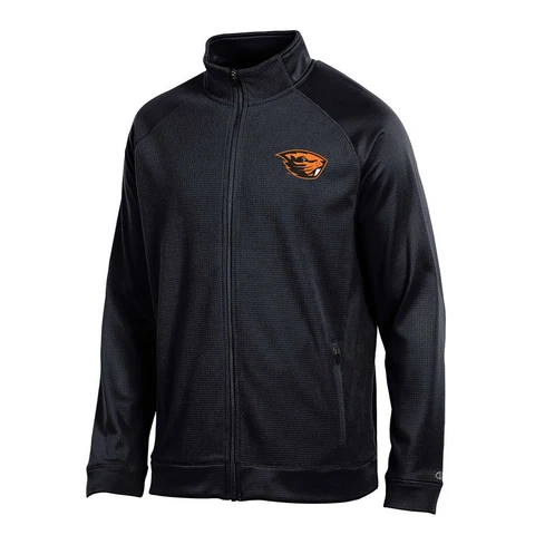 Oregon State Beavers NCAA Champion Men's "Achievement" Black Full Zip Jacket Cover