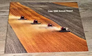 Case 1990 Jahresbericht Traktoren kombinieren schwere Maschinen - Bild 1 von 7