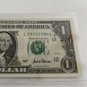 September 3rd 1984 Birthday Anniversary $1 Bill 09031984 Uncirculated Great Gift - Picture 1 of 3