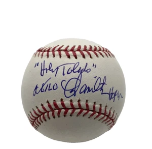 MILO HAMILTON Signed Official MLB Baseball w/ PSA COA & HOLY TOLEDO & HOF Ins. - Picture 1 of 3