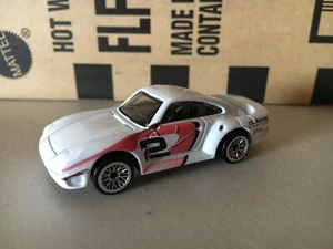 Hot Wheels Porsche 959 White Collector #854 ~ LOOSE - Picture 1 of 11