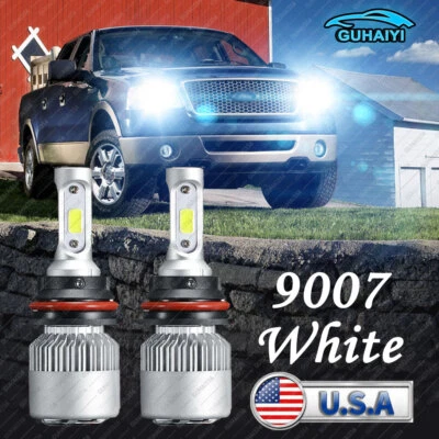 Faros altos/bajos LED 8000K para Ford F250 F350 Super Duty 1999-2004 Foto 1 de 4