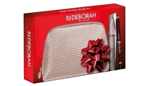 DEBORAH Pochette Trucco Viso Mascara Volume 12 ml + Matita Occhi Kajal 104 - Foto 1 di 1