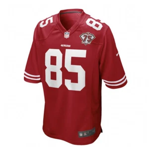 George Kittle San Francisco 49ers Nike 75th Anniversary rot Heimtrikot 2X Large - Bild 1 von 11