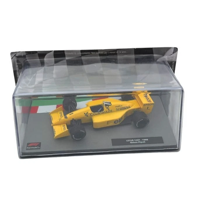 Modellino F1 Atlas Edicola 1/43 Lotus 100T 1988 #1 N. Piquet - Immagine 1 di 1