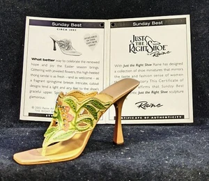 Just the Right Shoe, 'Sunday Best'  # 25376 - FAST Shipping - Picture 1 of 2