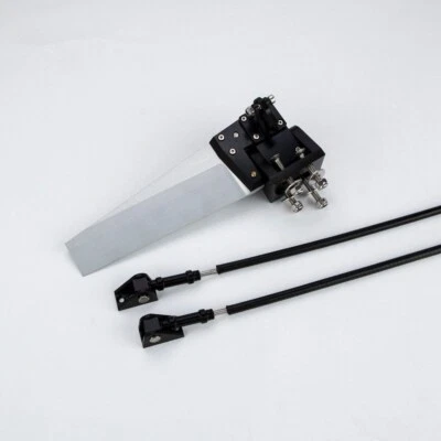 CNC Aluminum Catamaran Rudder Catamaran Rudder 155mm Electric RC Boat - Image 1 of 4
