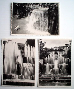 3 TARJETAS POSTALES VINTAGE SIN USAR, VILLA ITALIA *** 3 CARTES POSTALES. VILLA D'ESTE ITALIA - Imagen 1 de 3