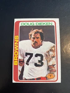 Topps football 1978 #413 ¡Doug Dieken! $1 ENVÍO!¡! - Imagen 1 de 2