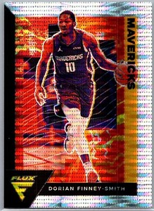 2020-21 Panini Flux #41 Dorian Finney-Smith Silver Pulsar Prizm Dallas Mavericks