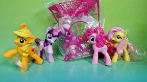 Pacchetto cavallo raro 5 G4 My Little Pony MLP 2" pollici mini pony unicorno - Foto 1 di 1