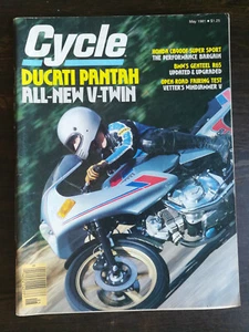 Cycle Magazine May 1981 Honda CB900F BMW R65 Ducati Pantah 500SL - Picture 1 of 2