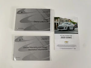 2020 Chevrolet Sonic Owners Manual Free Shipping - Foto 1 di 5