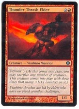 MTG - Shards of Alara - Thunder-Thrash Elder - Foil - NM