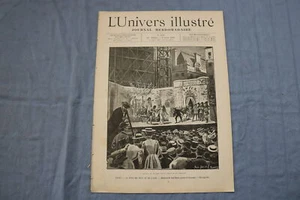1898 JUNE 4 L'UNIVERS ILLUSTRE - LA FETE DES FOUS ET DE L'ANE - FRENCH - NP 8573 - Picture 1 of 5