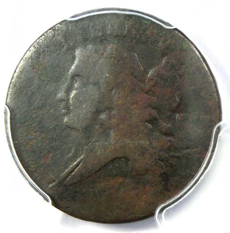 1793 Liberty Cap Flowing Hair Half Cent 1/2C - PCGS VG Detail - Rare Coin! Cover