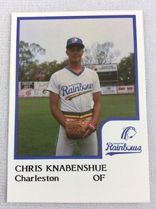 1986 Charleston Rainbows-ProCards Minor League Baseball Card-Chris Knabenshue
