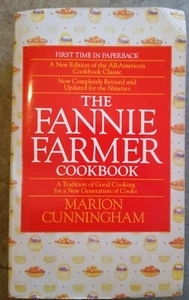 The Fannie Farmer Cookbook by Marion Cunningham 1990 Paperback--book - Picture 1 of 5