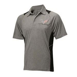 Polo Corvette C7 2014-2019 gris jaspeado - Imagen 1 de 5