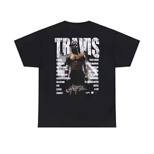 Travis Circus Maximus Tour Utopia Album Trackliste Scott T-Shirt | schwere Baumwolle - Bild 1 von 13