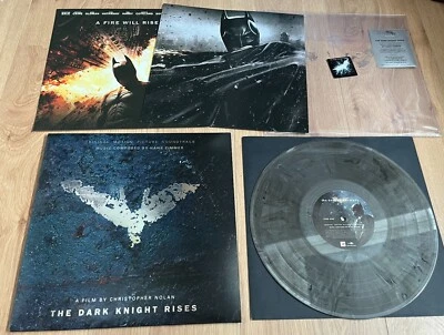 THE DARK KNIGHT RISES by HANS  ZIMMER - Soundtrack *LP* LIMITED COLORED VINYL - Bild 1 von 4