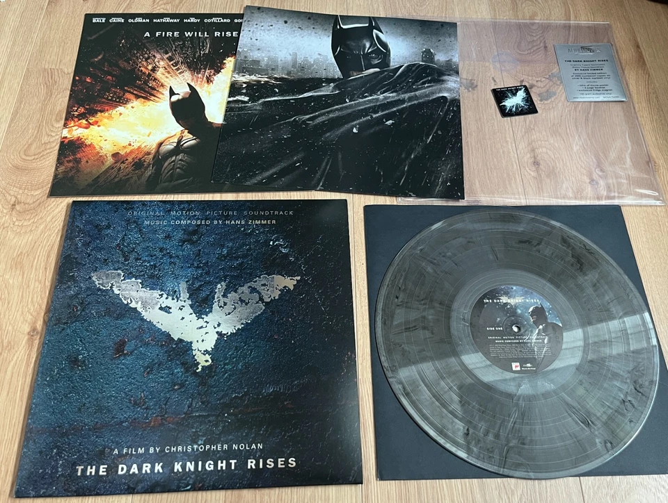THE DARK KNIGHT RISES by HANS  ZIMMER - Soundtrack *LP* LIMITED COLORED VINYL - Bild 1 von 4