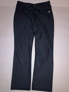 DANSKIN NOW Slim Fit Yoga Pants Medium (8P-10P) Petite Melange Gray Dri More - Picture 1 of 9